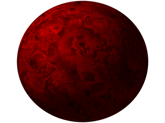 A red moon.